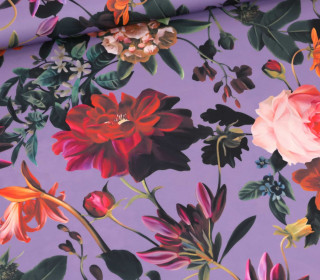 Badelycra - Enchanted Garden - Dusty Violet - abby and amy