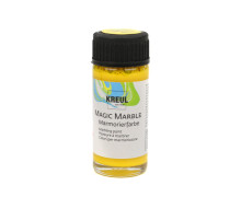 20ml - KREUL - Marmorierfarbe - Magic Marble - Zum Tauchmarmorieren - Sonnengelb (73203)