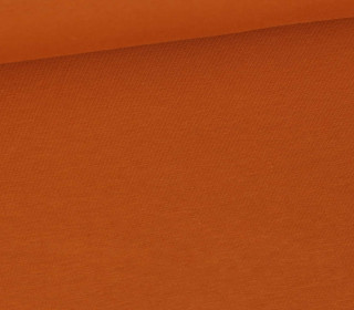 Bio Sommersweat - Organic Cotton - French Terry - 145cm - Uni - Orangebraun