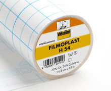 1 Meter Vlieseline - Filmoplast - H 54 - Selbstklebend - Freudenberg - Weiß