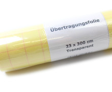 Übertragungsfolie - 23x300cm - Transparent