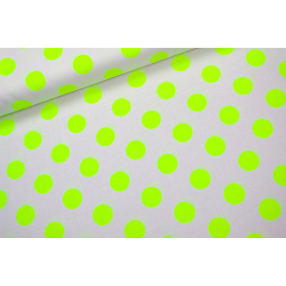 Stoff Neon Dots Neon Gelb Riley Blake