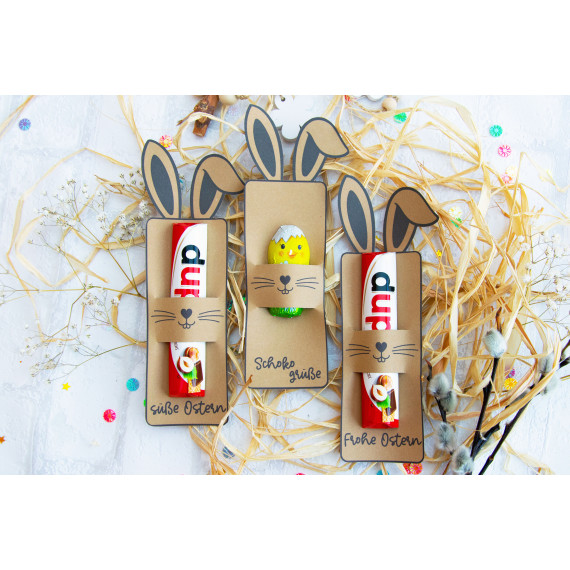 Druckvorlage Ostergeschenkidee, Kleinigkeit Ostern Ostermitbringsel Geschenkidee Ostern Mitbringsel in der Osterzeit Vorlage zum Drucken PDF