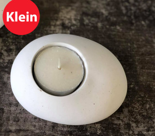 Silikon - Gießform - Teelichthalter - Steindesign - Klein - vielfältig nutzbar