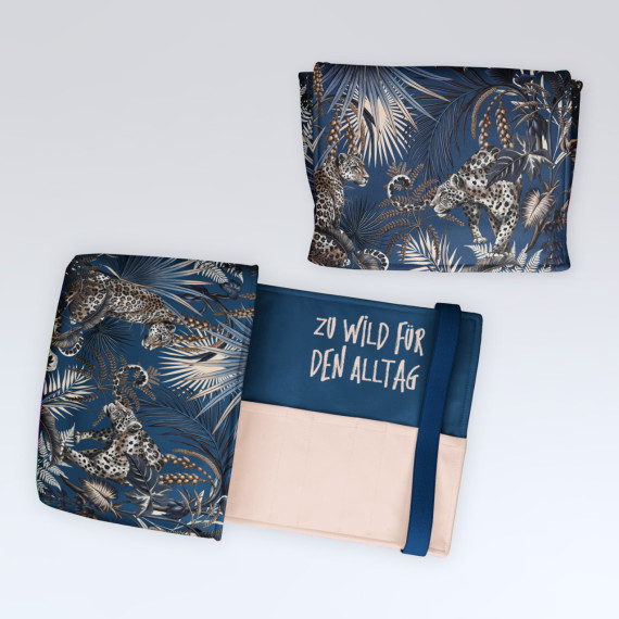 DIY-Nähset - Buch-Organizer - Zu Wild Für Den Alltag - Softshell - abby and amy