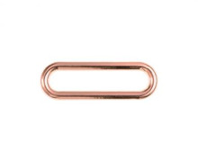 2 Ovalringe - 30mm - Veno - Kupfer