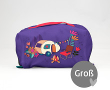 DIY-Nähset - GROß - Kosmetiktasche - Binz - Happy Glamping - Hamburger Liebe - abby and amy