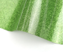 Poli-Flex Pearl Glitter A4 - Poli-Tape - Bügelfolie - Hellgrün