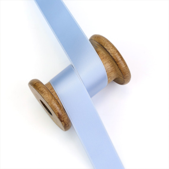 1 Meter Satinband - Hellblau - Schleifenband - Zierband - 25mm - Uni