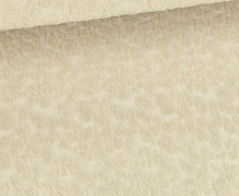 Frottee Jacquard - Leo - Uni - 250g - Sand