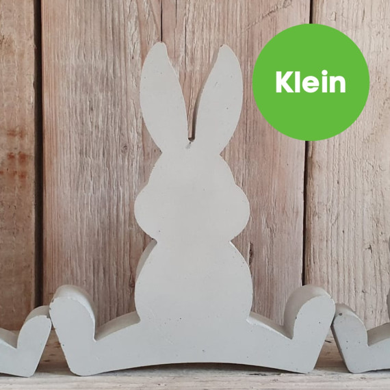 Silikonform sitzender Hase, 2,00 €