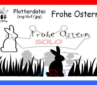 Plotterdatei ☆ Frohe Ostern