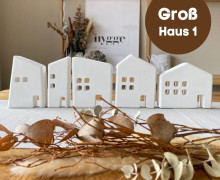 Silikon - Gießform - Wohnhaus - Haus 1 - GROß - vielfältig nutzbar