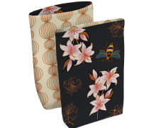 DIY-NÄHSET - Buchtasche - Glow Lily - Hamburger Liebe - Softshell - abby and amy
