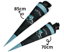 DIY-Nähset Schultüte - Konfigurator - Fahrzeuge - Velvet - personalisiert