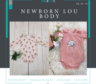 Newborn LOU Body und Wickelbody Gr. 50-92