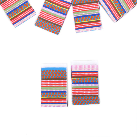 1 Label - Muster-Mix - Bunt - Anlukaa