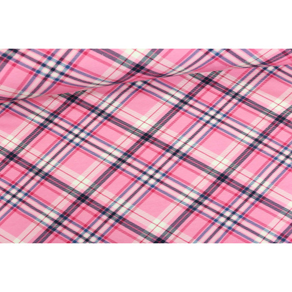 Sommersweat - Caro-line - Karo - Kleinkariert - Rosa/Pink 