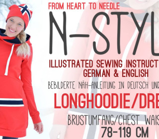 N-Style Hoodie/Hoodiedress