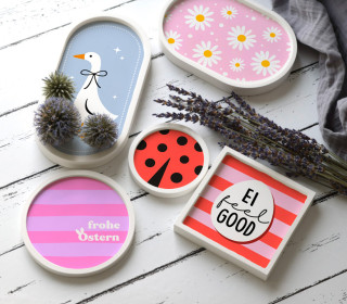 Outdoorstoff - Spring Vibes - Inlays für Silikon - Probierset - studio.mARTinchen - abby and amy