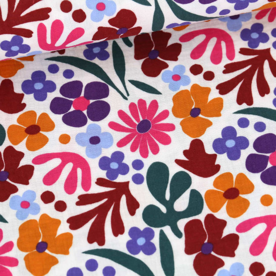 WONGS BEDDING Kissenbezug 40x80 2er Set - Bio Baumwolle Musselin Weiß