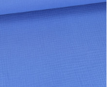 Musselin - Muslin - Double Gauze - Uni - Himmelblau - 125g - Schnuffeltuch - Windeltuch