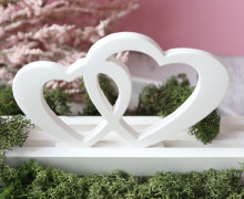 Silikon - Gießform - In Love - Herzen - für Steckleisten - Lichtdeko - vielfältig nutzbar