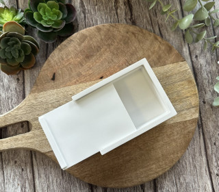 Silikon - Gießform - Kleine Geschenkdose - blanko - Gutschein Box - vielfältig nutzbar