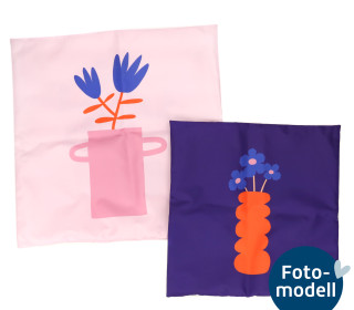 FOTOMODELL - Kissen-Set fertig genäht - Flower Explosion - Vases - Outdoorstoff