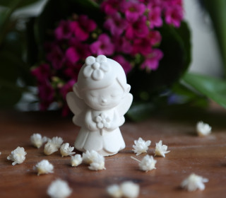 Silikon - Gießform - Mini - Gartenelfe - Gartenfreunde - vielfältig nutzbar