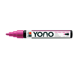 1 YONO Marker - Acrylmarker - 1,5-3mm - Marabu - Magenta (Col. 014)