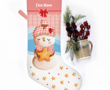 DIY-Nähset - Nikolaussocke - Softshell - Snowmania - Star