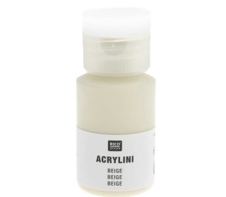 Acrylfarbe - Acrylini - 22ml - Matt - Geruchsarm - Rico Design - Beige