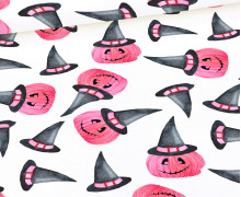 Jersey - Magical Pumpkin - Pink - Weiß - Halloween - Bio Qualität - abby and me