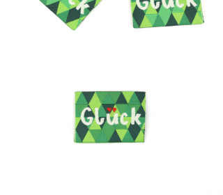 1 Label - Glück - Grüntöne - jojulein design