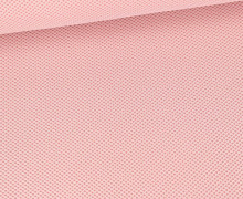 Wattierter Mesh - Air Mesh - Uni - Blassrosa