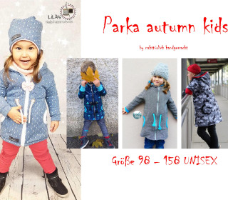 Parka autumn kids by nahttürlich handgemacht, UNISEX , Gr. 98 - 158