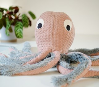 Schnittmuster Kuscheltier Octopus Otto / DIY Mamis