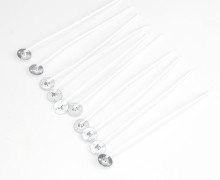 10 Kerzendochte - Docht - für Kerzen-Sojawachs - Baumwolldocht - gewachst - 8cm