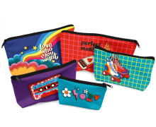 DIY-Nähset - Softshell - Fleece - 5 Wetbags - Perfect Match - Hamburger Liebe - abby and amy