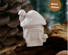 Silikon - Gießform - Kleine Elfenhäuser - Herbst - Kleines Pilzhaus - vielfältig nutzbar