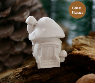 Silikon - Gießform - Kleine Elfenhäuser - Herbst - Kleines Pilzhaus - vielfältig nutzbar