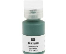 Acrylfarbe - Acrylini - 22ml - Matt - Geruchsarm - Rico Design - Tannengrün