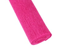 Floristenkrepp - Blumenkrepp - Krepppapier - 1 Rolle - 50cm x 250cm - uni - Pink