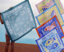 DIY-Nähset Tücher - Konfigurator - Meer - personalisiert