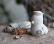 Silikon - Gießform - Mini - kleine Möwe - Seebären Bande - maritim - vielfältig nutzbar