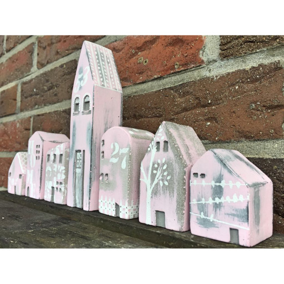 Produktbild von Nexoria Silikonform Häuser - Gießform Mit Fenstern Für Gips & Beton