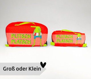 DIY-Nähset - Kosmetiktasche - Binz - Badevergnügen - Krokodil - ela ideen - GRÖSSENAUSWAHL - abby and amy