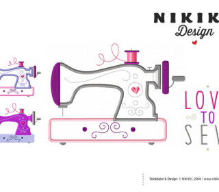 Stick Datei -  LoveToSew NIKIKO