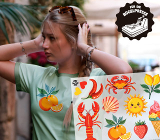 Onkel Bo's Bügelbilder - DIN A4 - La Dolce Vita - Summer Mix - BIG
